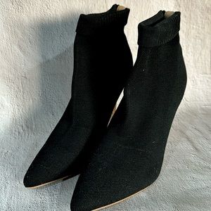 Black ankle Booties size 10